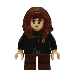 Minifigurka LEGO Hermione Granger, Gryffindor Robe Closed with Crest, Short Legs