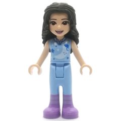 Minifigurka LEGO Emma - Bright Light Blue Pajamas