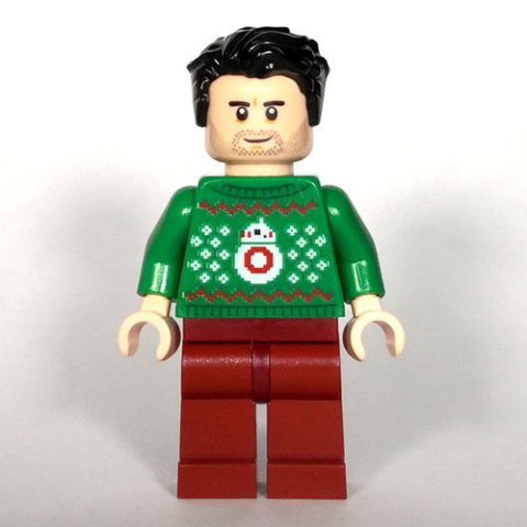 Minifigurka LEGO Poe Dameron - Festive