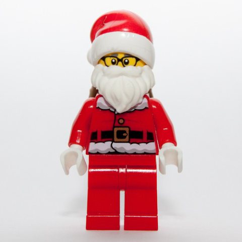 Minifigurka LEGO Wheeler - Santa