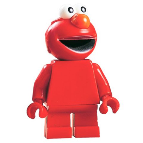 Minifigurka LEGO Elmo