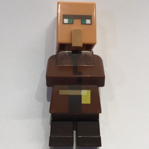 Minifigurka LEGO Villager, Reddish Brown with Honey