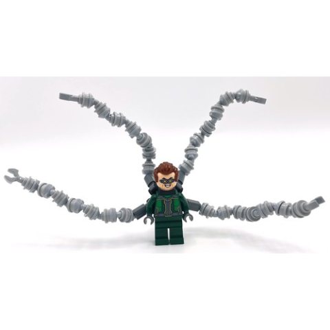 Minifigurka LEGO Dr. Octopus / Doc Ock, Dark Green Outfit, Neck Bracket