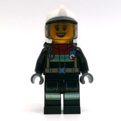 Minifigurka LEGO Feldman, Black Firesuit