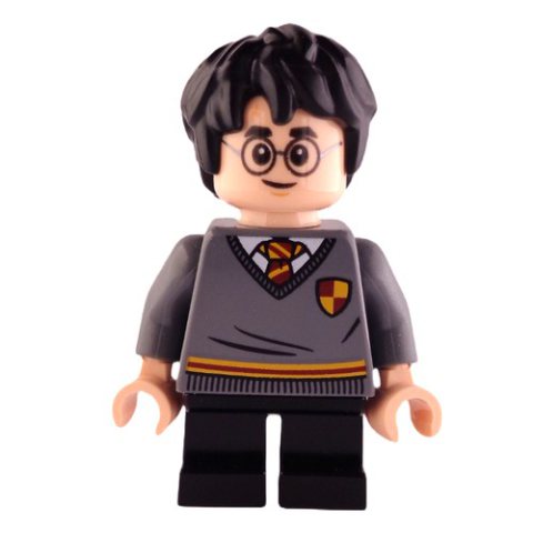 Minifigurka LEGO Harry Potter, Gryffindor Sweater with Crest, Short Legs