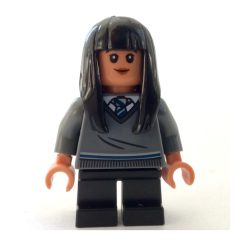 Minifigurka LEGO Cho Chang - Dark Bluish Grey Sweater, Black Legs, Rubber Hair