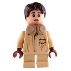 Minifigurka LEGO Neville Longbottom, Tan Shirt, Headphones, Short Legs