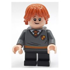 Minifigurka LEGO Ron Weasley, Gryffindor Sweater with Crest, Short Black Legs