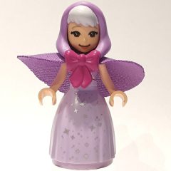 Minifigurka LEGO Fairy Godmother - Lavender Dress