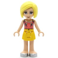 Minifigurka LEGO Roxy - Coral Top, Yellow Skirt