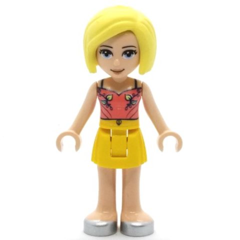 Minifigurka LEGO Roxy - Coral Top, Yellow Skirt
