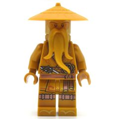 Minifigurka LEGO Master Wu Legacy - gold