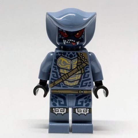 Minifigurka LEGO Serpentine Rattla - Sand Blue