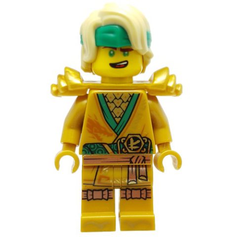 Minifigurka LEGO Lloyd - Gold, with Hair