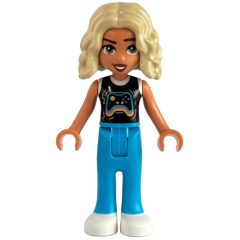 Minifigurka LEGO Nova - Black Top, Darl Azure Pants