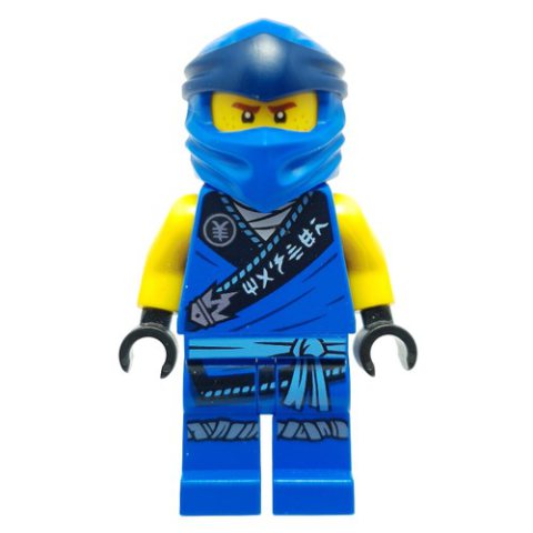 Minifigurka LEGO Jay in Rebooted Outfit with Head Wrap (Legacy)