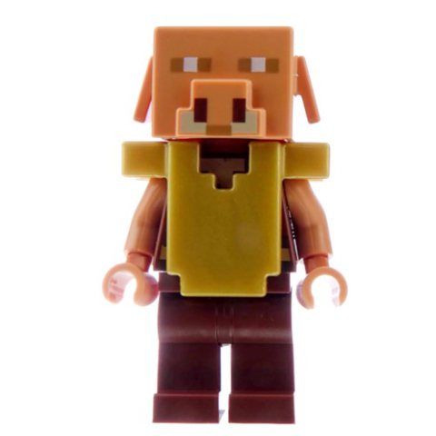 Minifigurka LEGO Piglin, Armor, Reddish Brown Legs