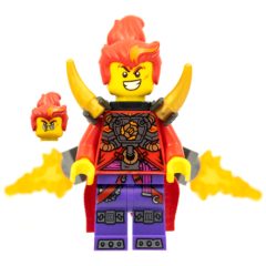 Minifigurka LEGO Red Son with Neck Bracket with 4 Bars