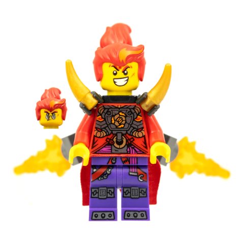 Minifigurka LEGO Red Son with Neck Bracket with 4 Bars