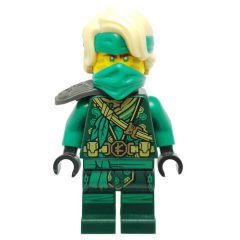 Minifigurka LEGO Lloyd - The Island, Dark Green Camouflage - Mask, Shoulder Guard
