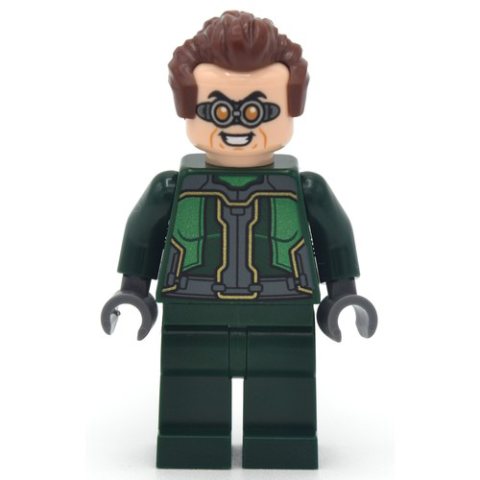 Minifigurka LEGO Dr. Octopus / Doc Ock, Dark Green Outfit