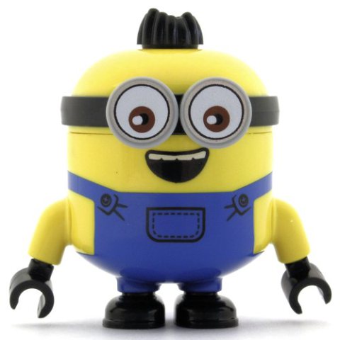 Minifigurka LEGO Minion Otto, Blue Overalls, Happy