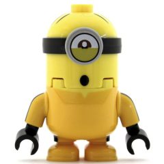 Minifigurka LEGO Minion Stuart - Bright Light Orange Pants