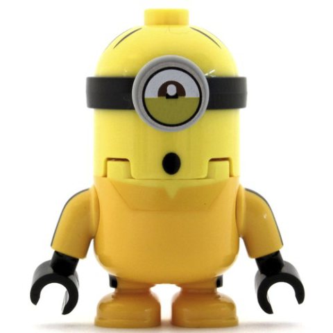 Minifigurka LEGO Minion Stuart - Bright Light Orange Pants