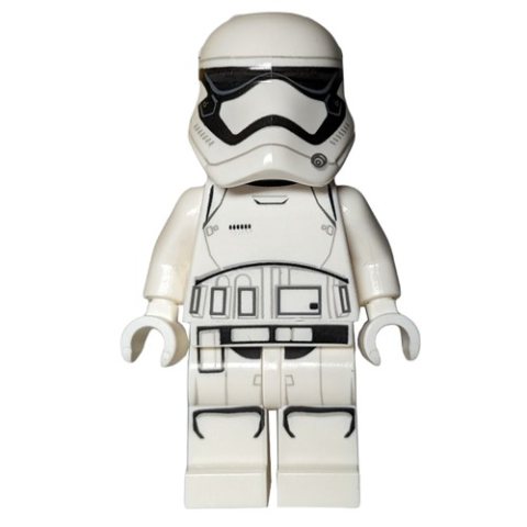 Minifigurka LEGO Stormtrooper, First Order - Rounded Mouth