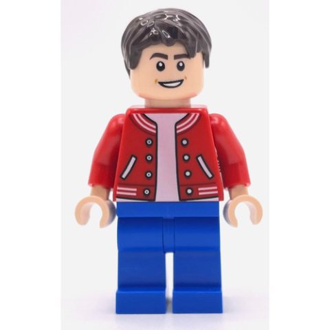 Minifigurka LEGO Peter Parker, Red Jacket