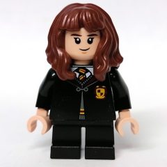 Minifigurka LEGO Hermione Granger, Gryffindor Robe Closed, Short Legs