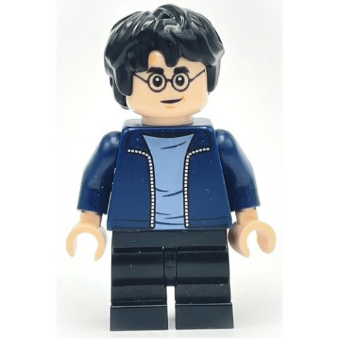 Minifigurka LEGO Harry Potter, Dark Blue Jacket, Medium Legs