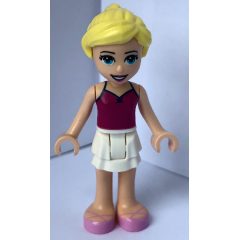 Minifigurka LEGO Stephanie - Magenta Top, White Skirt
