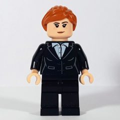 Minifigurka LEGO Pepper Potts, Black Suit, Ponytail