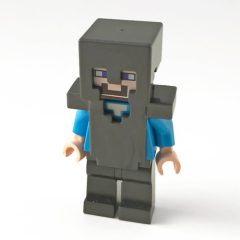 Minifigurka LEGO Steve - Pearl Titanium Armour