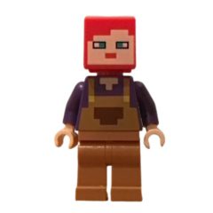Minifigurka LEGO Alex -  Farmhand, Red Head
