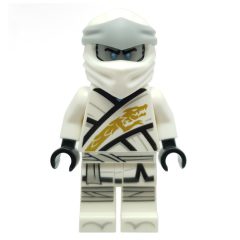 Minifigurka LEGO Zane with Silver Head (Legacy)