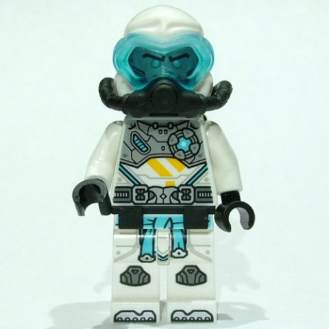 Minifigurka LEGO Zane - Scuba (Seabound)