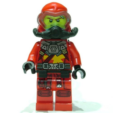 Minifigurka LEGO Kai - Scuba (Seabound)