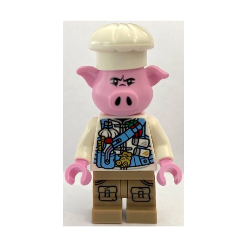 Minifigurka LEGO Pigsy - Ammo Belt, Dark Tan Legs