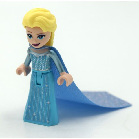 Minifigurka LEGO Elsa, Medium Azure Dress, Cape