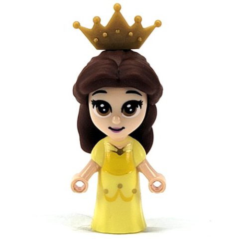 Minifigurka LEGO Belle - Microdoll with Crown