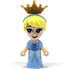 Minifigurka LEGO Cinderella - MicroDoll with Crown
