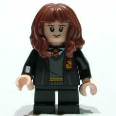 Minifigurka LEGO Hermione Granger, Gryffindor Robes Open, Short Legs