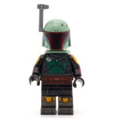 Minifigurka LEGO Boba Fett, Pearl Dark Gray Outfit, Rangefinder