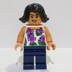 Minifigurka LEGO Sammy, Dark Blue Legs, Vest Top
