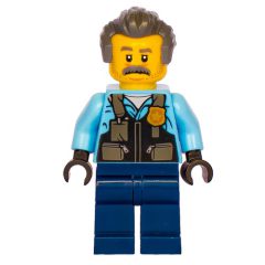 Minifigurka LEGO Sam Grizzled with Hair