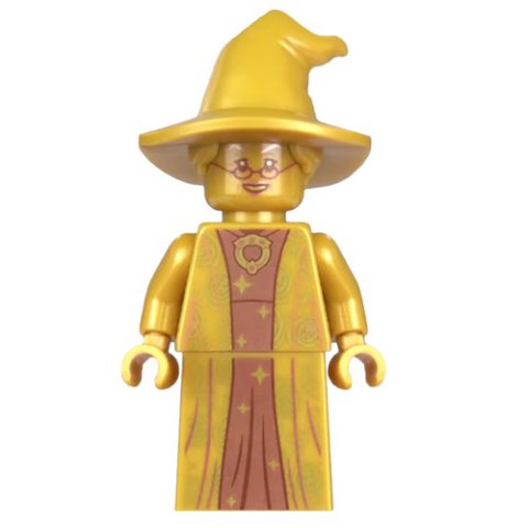 Minifigurka LEGO Minerva McGonagall, Gold