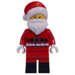 Minifigurka LEGO Santa, Black Boots, 3626cpr3560 Head, 10164 Hat