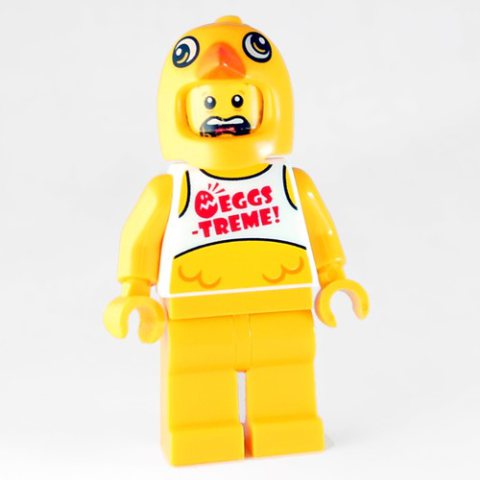 Minifigurka LEGO Clemmons, Chicken Costume